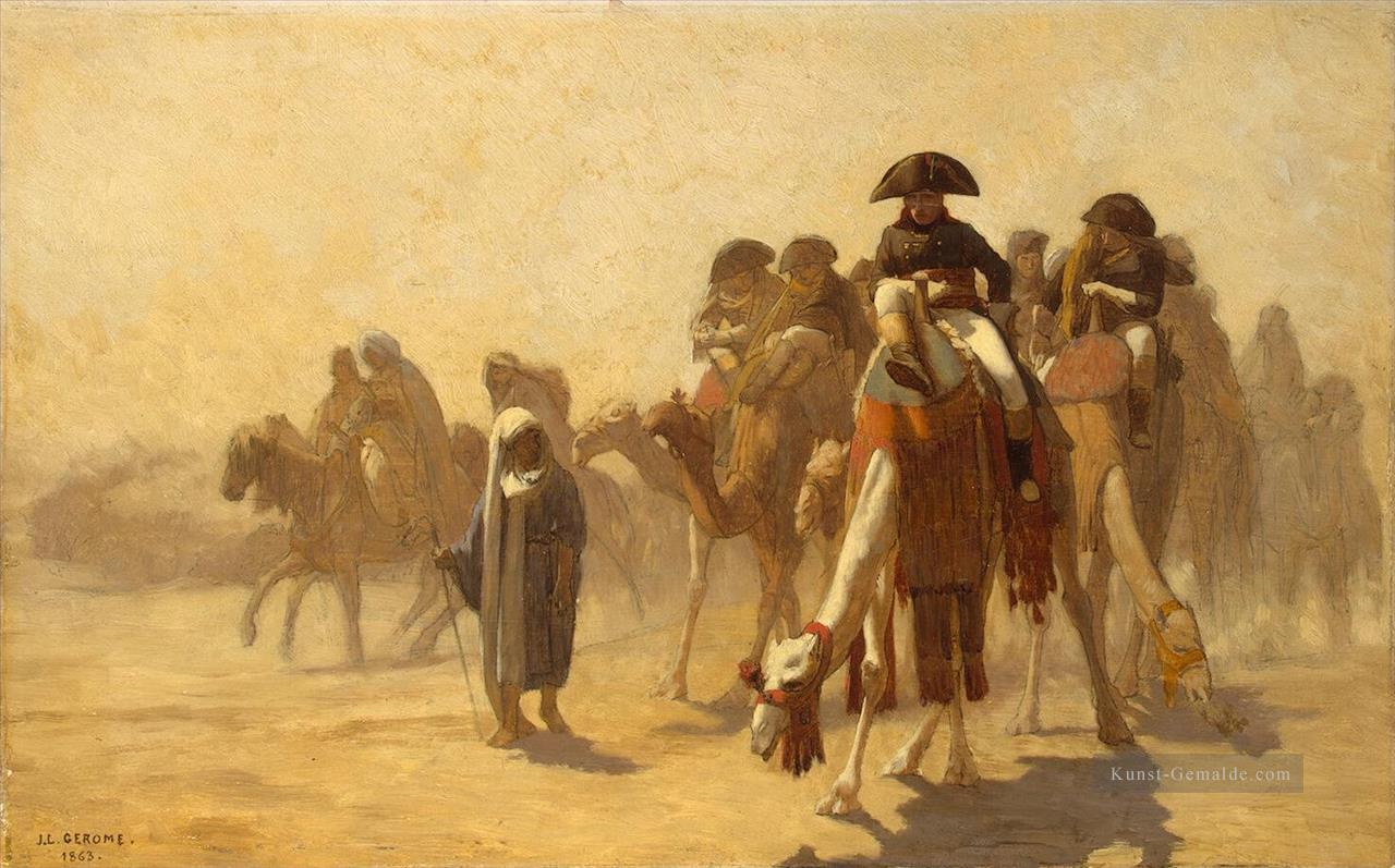 Napolean und sein Generalstab in Ägypten Arabien Jean Leon Gerome Ölgemälde